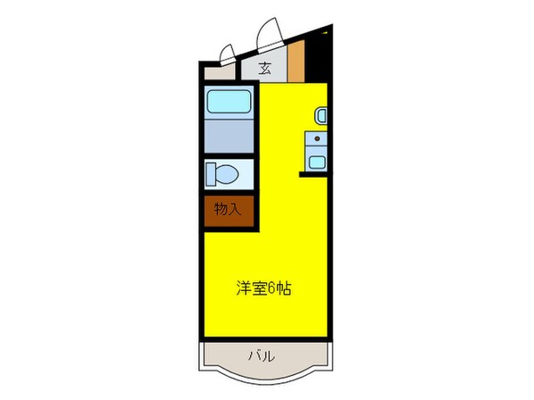 タウンコート末広の物件間取画像